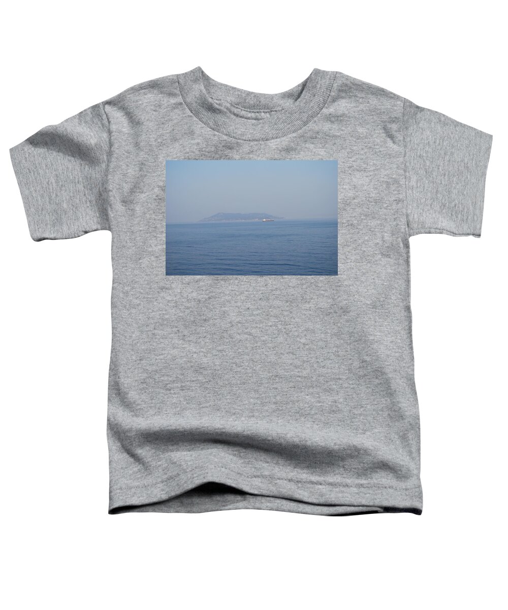 A Ship Toddler T-Shirt featuring the photograph A Ship by George Katechis