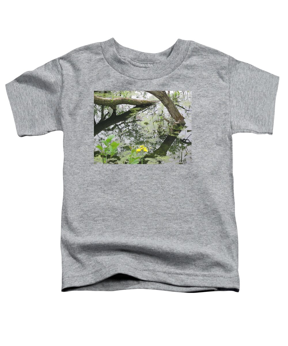 Abstract Toddler T-Shirt featuring the photograph Abstract Nature 2 by Rosita Larsson