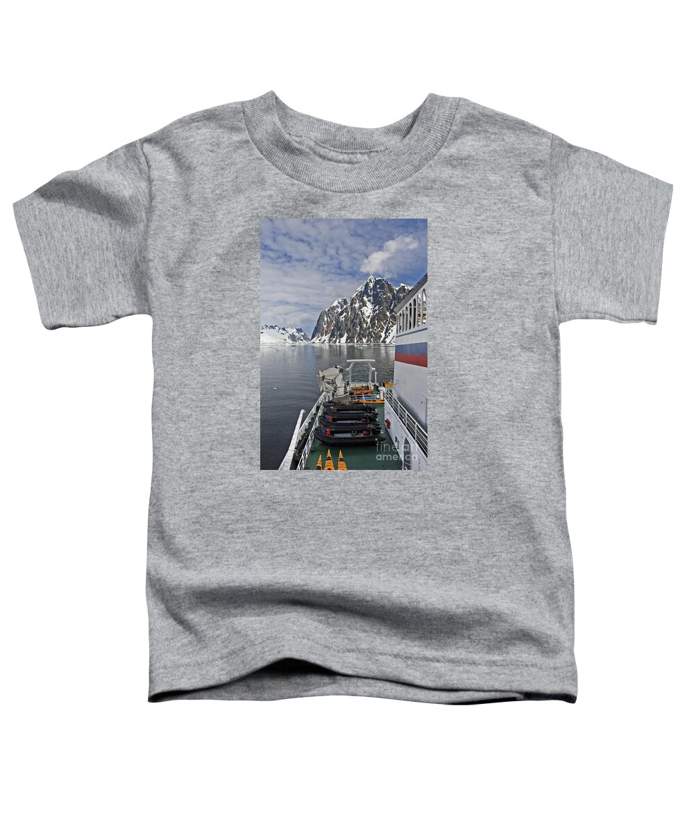 Festblues Toddler T-Shirt featuring the photograph Adventure in the South... by Nina Stavlund