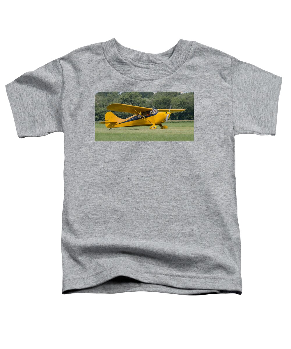 Aviation Toddler T-Shirt featuring the photograph Aeronca 11CC by Guy Whiteley