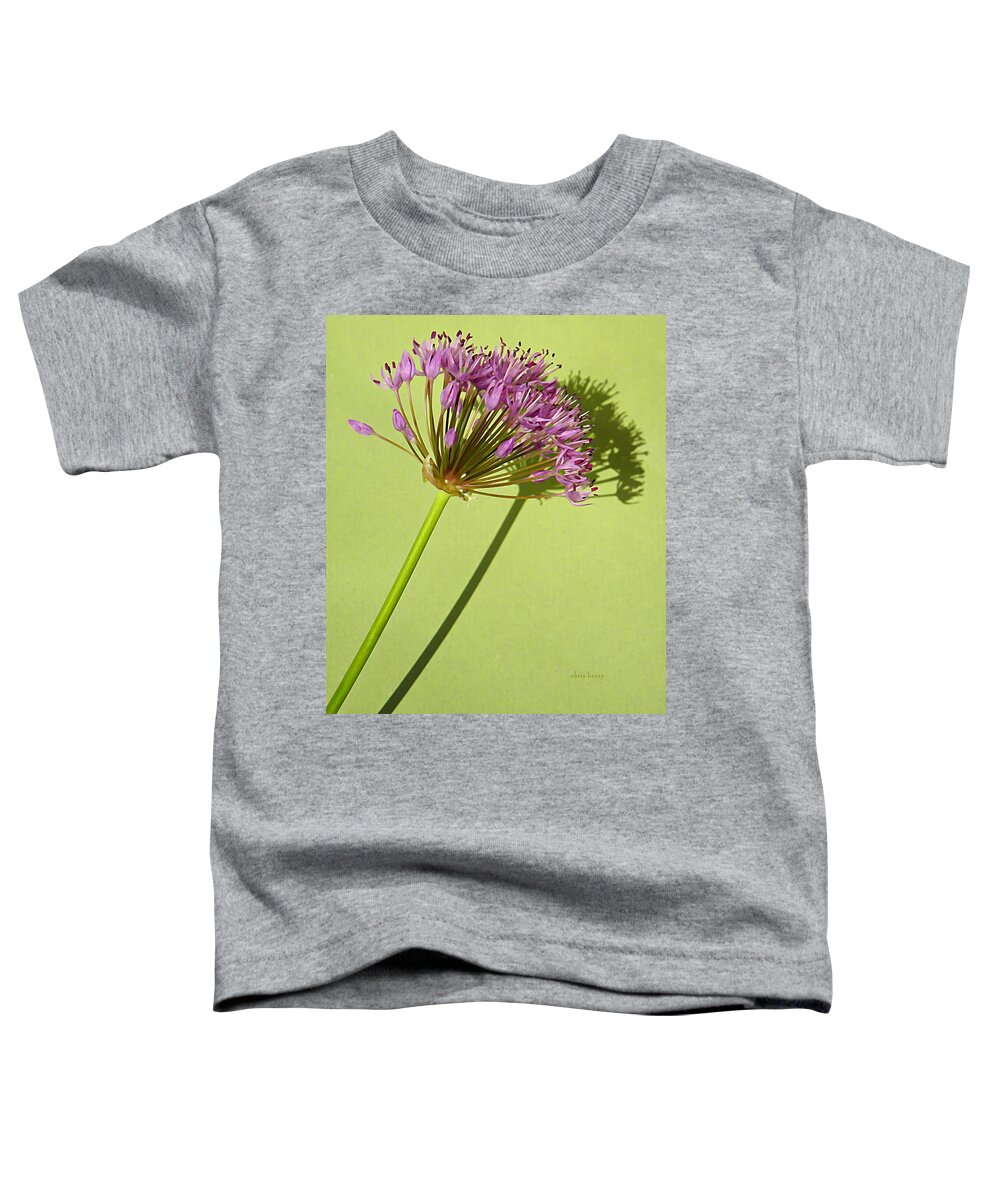 Allium Toddler T-Shirt featuring the photograph Allium by Chris Berry