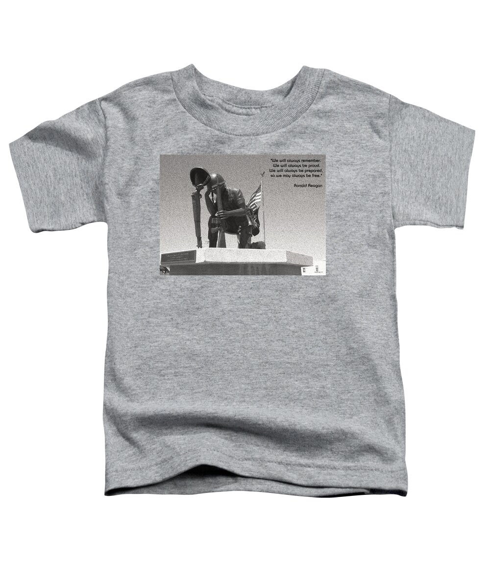 Memorial Toddler T-Shirt featuring the photograph Always Remember by Glenn McCarthy Art and Photography