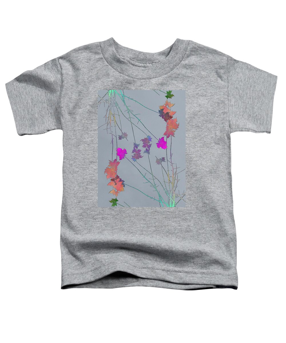 Tree Toddler T-Shirt featuring the digital art Arbor Autumn Harmony 1 by Tim Allen