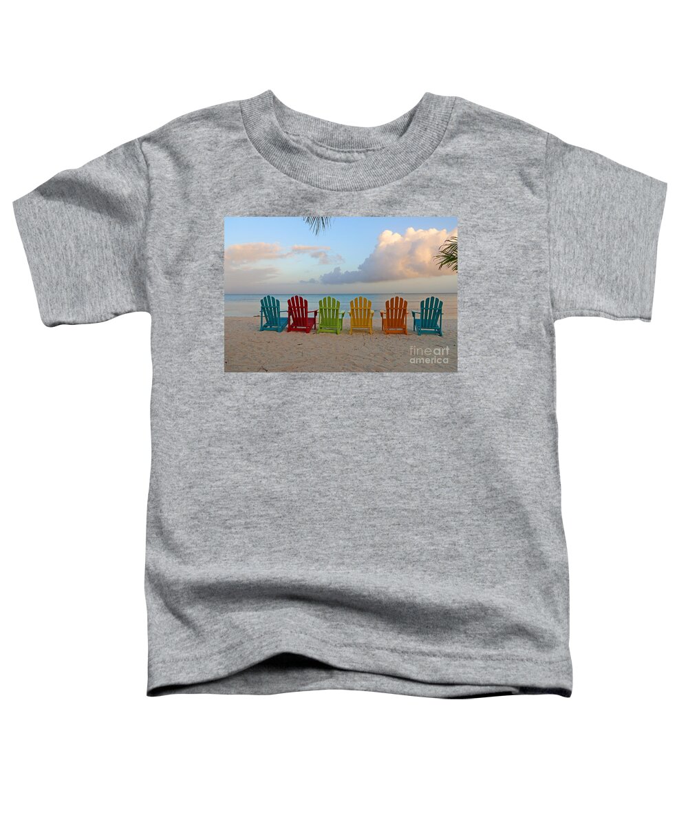Aruba Toddler T-Shirt featuring the photograph Aruba Sunrise 0746a by Jack Schultz