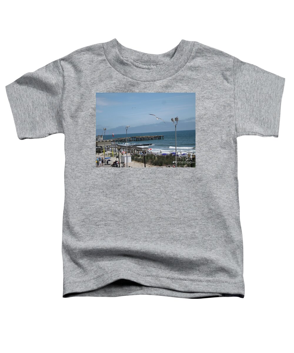 New Jersey Toddler T-Shirt featuring the photograph Atlantic City 2009 by HEVi FineArt