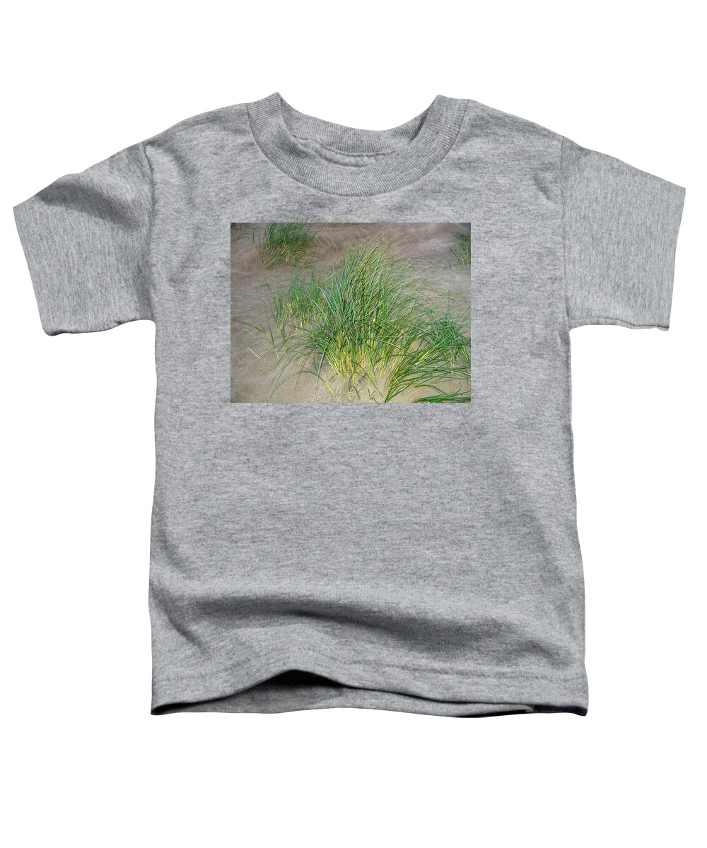 Beach Grass Toddler T-Shirt featuring the photograph Beach Grass by Will Borden