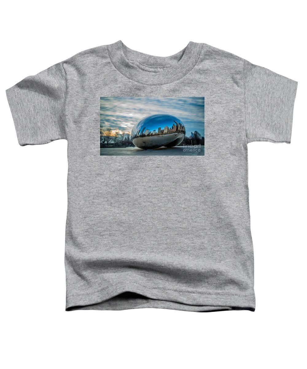 Art Toddler T-Shirt featuring the photograph Bean Sunrise by Andrew Slater