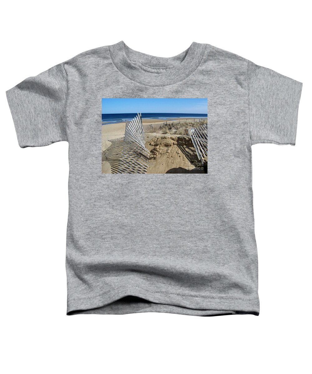 Beach Toddler T-Shirt featuring the photograph Beautiful Beach Day by Eunice Miller