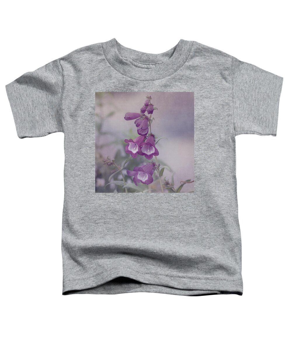 Purple Flower Toddler T-Shirt featuring the photograph Beauty in Purple by Kim Hojnacki