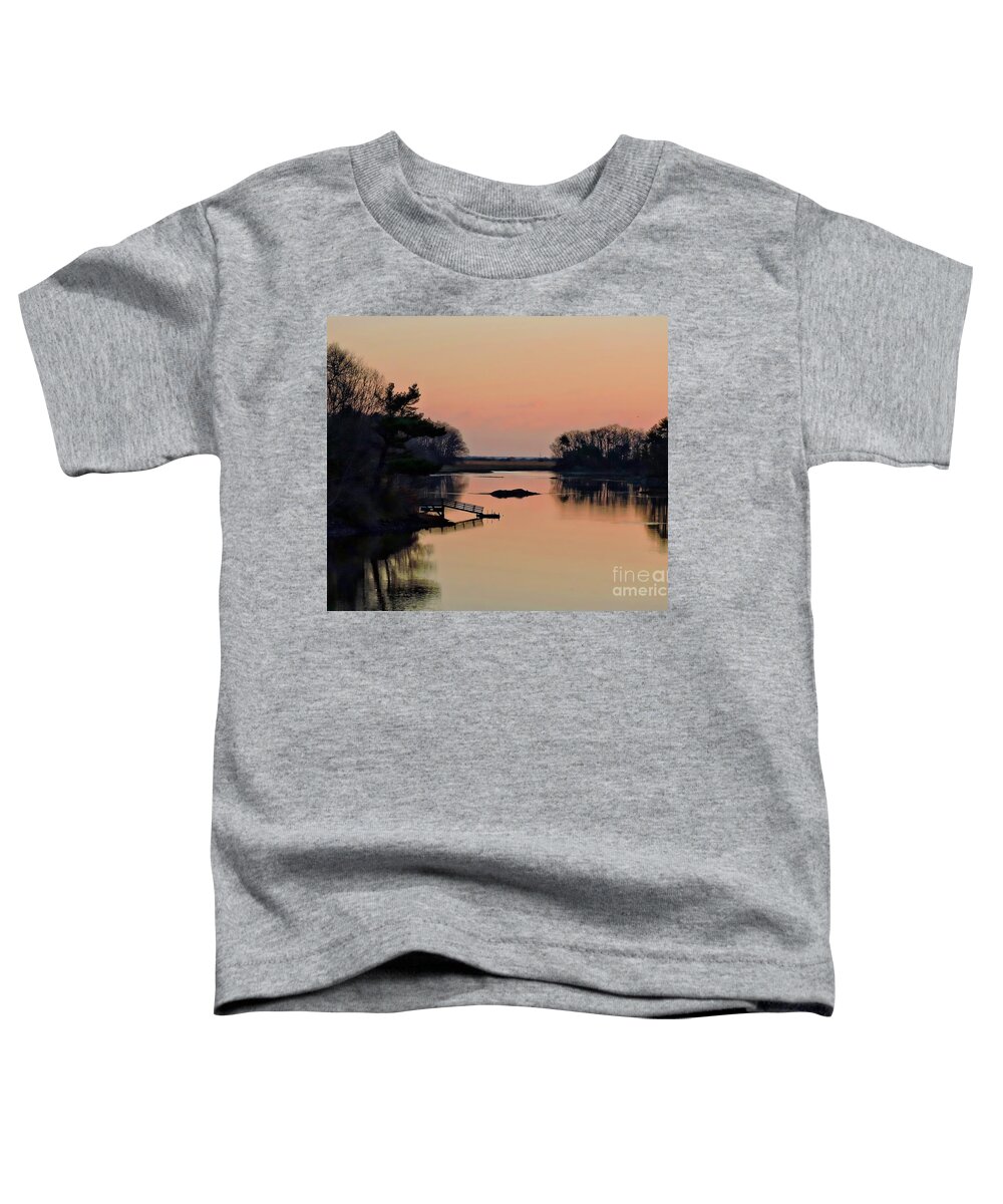 Landscape Toddler T-Shirt featuring the photograph Breaking Dawn by Marcia Lee Jones