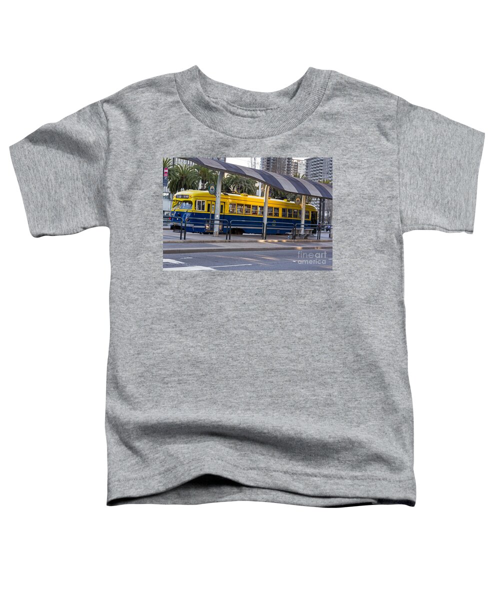 Streetcar Toddler T-Shirt featuring the photograph Car 1010 by Kate Brown