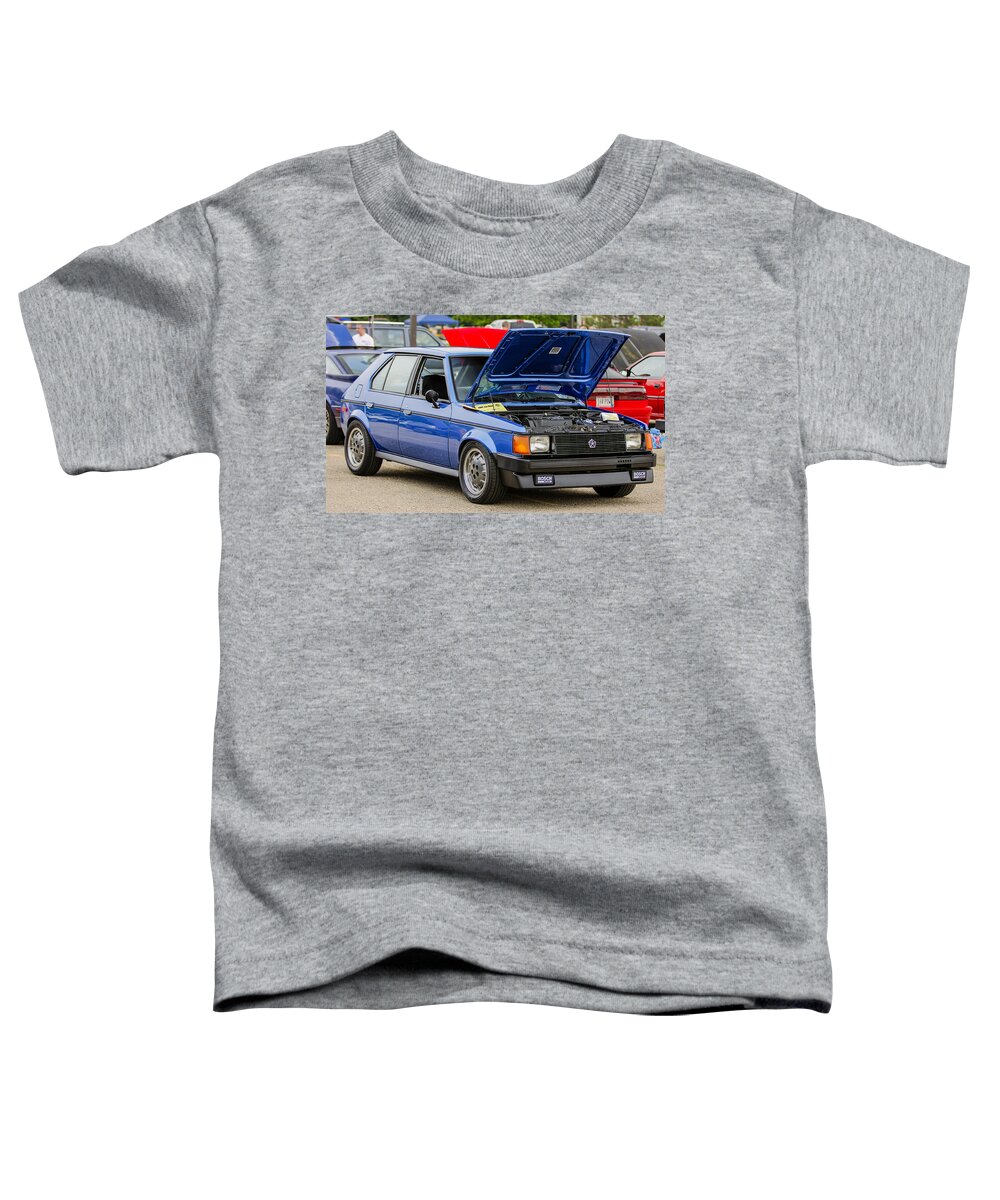 Dodge Omni Glh Toddler T-Shirt featuring the photograph Car Show 078 by Josh Bryant