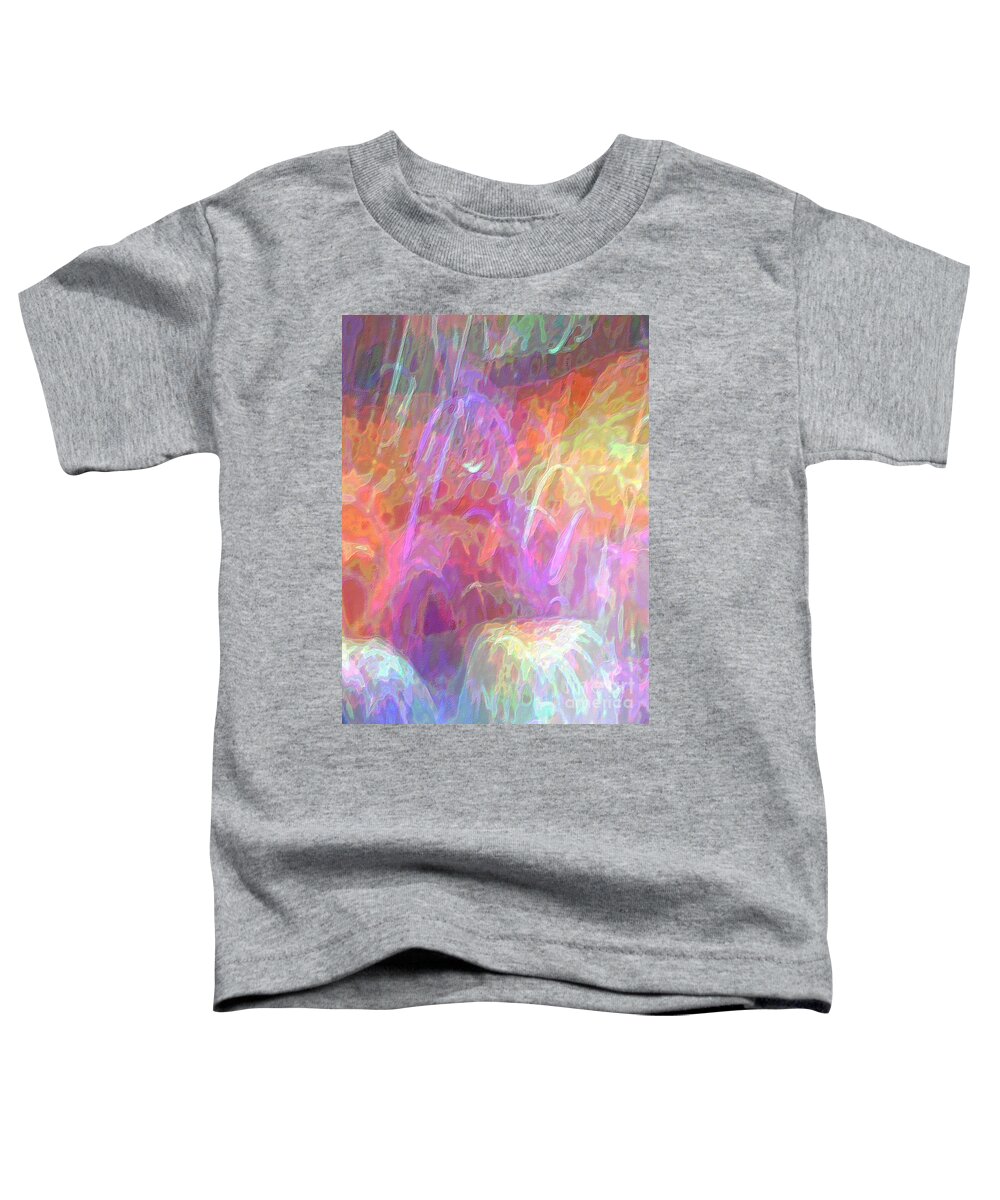 Celeritas Toddler T-Shirt featuring the mixed media Celeritas 31 by Leigh Eldred