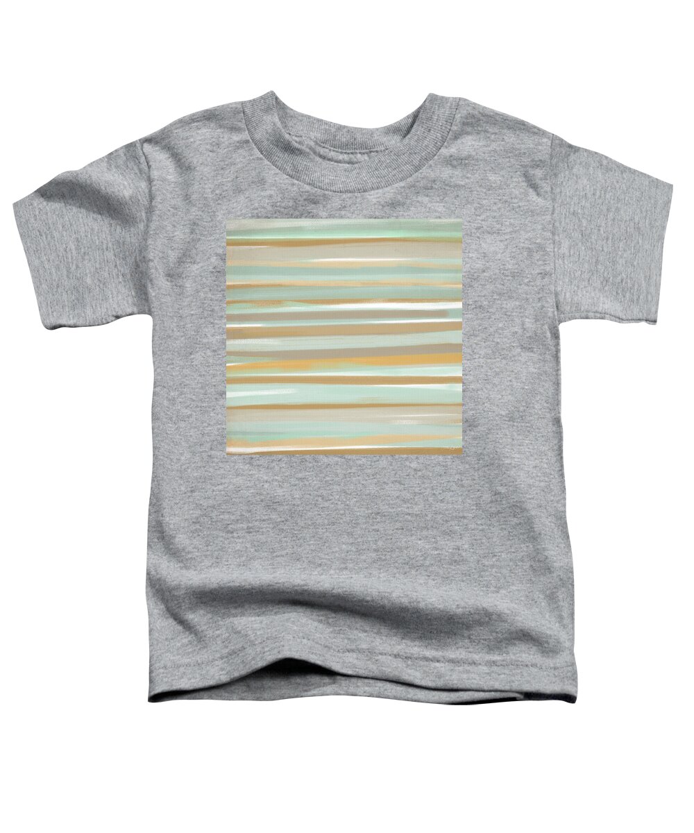 Champagne Toddler T-Shirt featuring the painting Champagne And Gold by Lourry Legarde