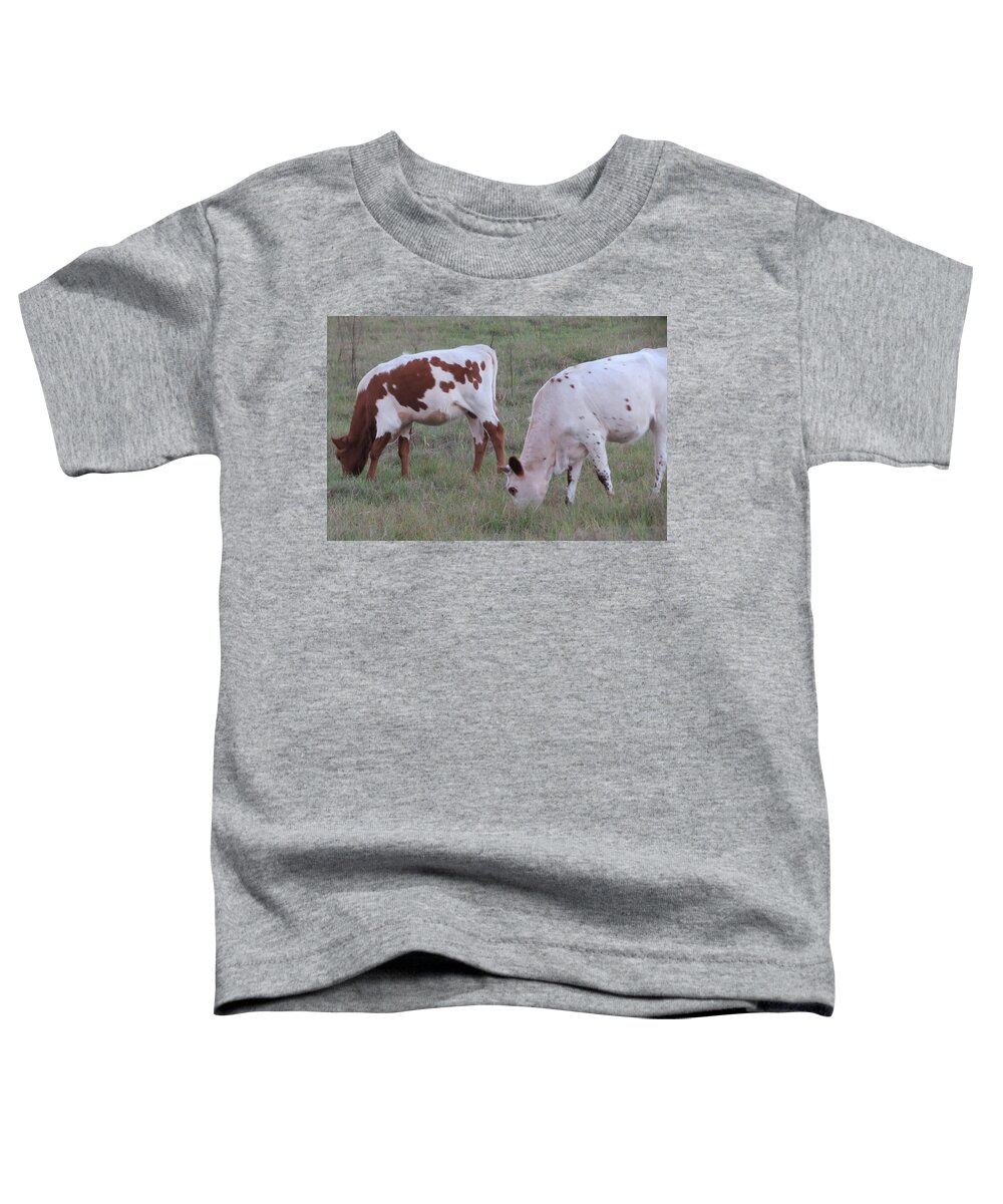 Animals Toddler T-Shirt featuring the photograph Chocolate or White Milk by Fortunate Findings Shirley Dickerson
