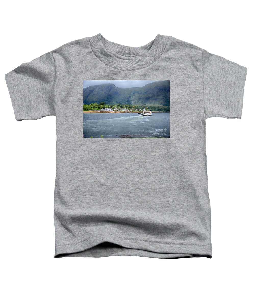 Corran Ferry Canvas Toddler T-Shirt featuring the photograph Corran Ferry by Chris Thaxter