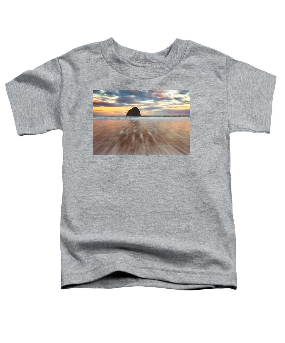 Oregon Toddler T-Shirt featuring the photograph Cotton Candy Sunrise by Darren White