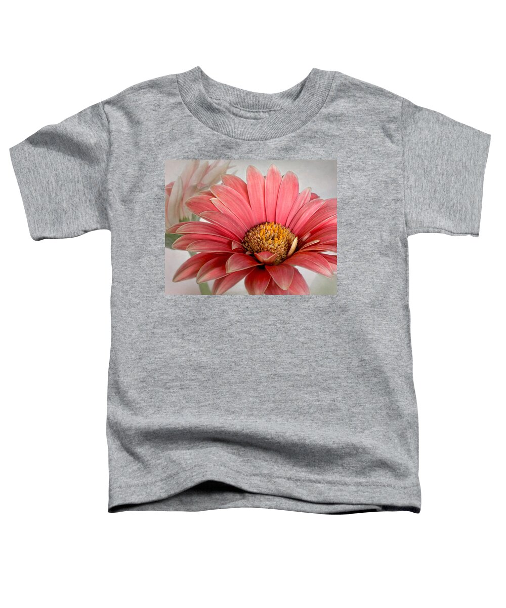 Bloom Toddler T-Shirt featuring the photograph Daisy in the Spotlight by David and Carol Kelly