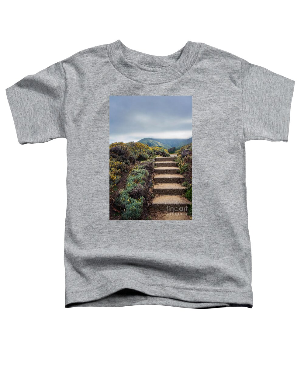 Landscape Toddler T-Shirt featuring the photograph Distant Montara by Ellen Cotton