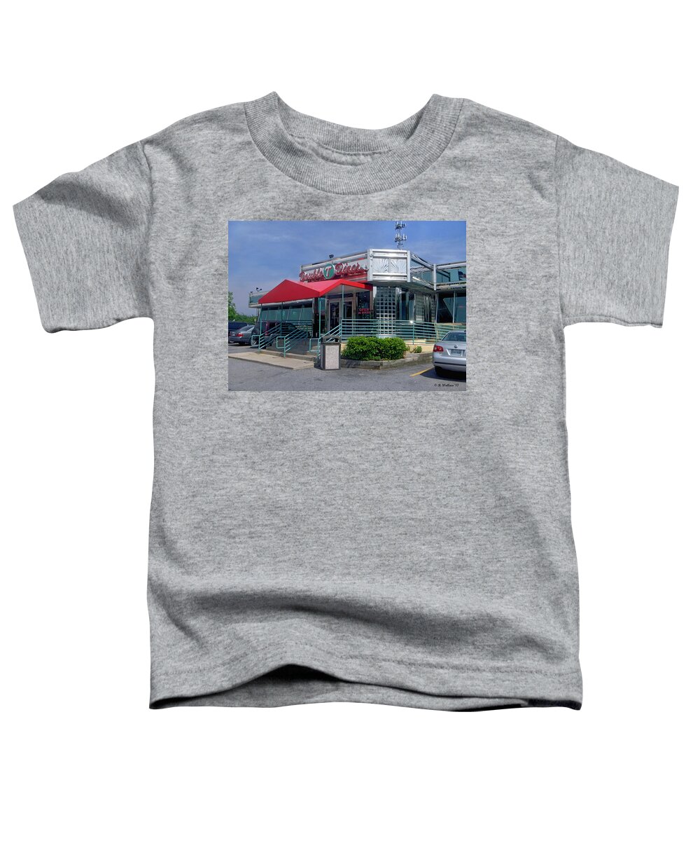 2d Toddler T-Shirt featuring the photograph Double T Diner by Brian Wallace