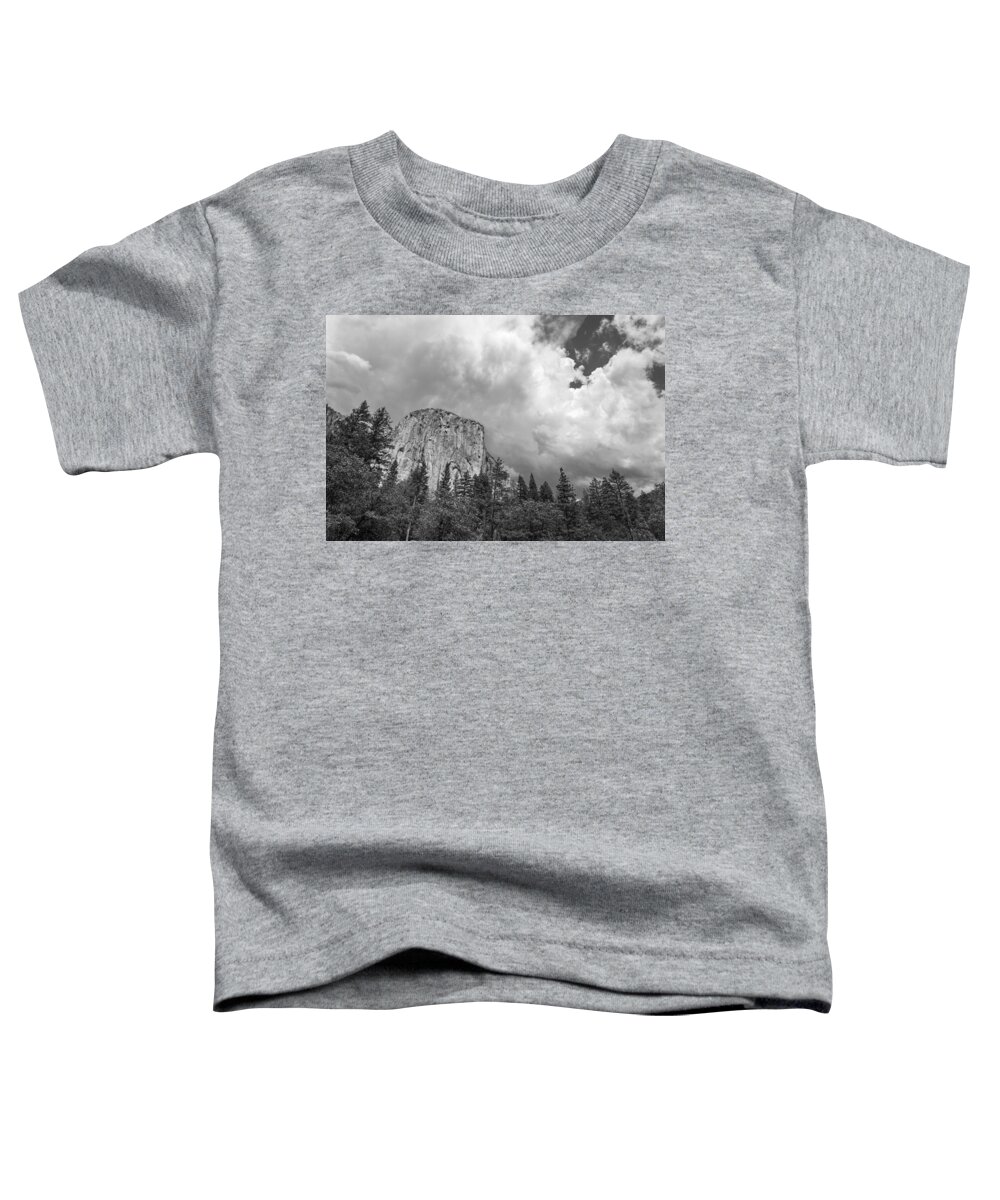 Yosemite Toddler T-Shirt featuring the photograph El Cap by Kristopher Schoenleber