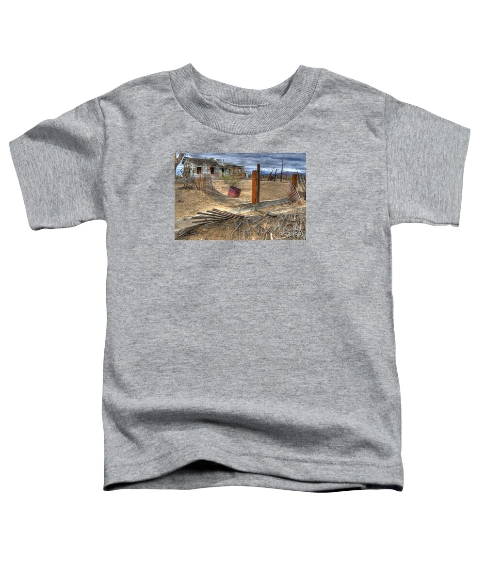 Dreams Toddler T-Shirt featuring the photograph End Of The Dream 2 by Bob Christopher