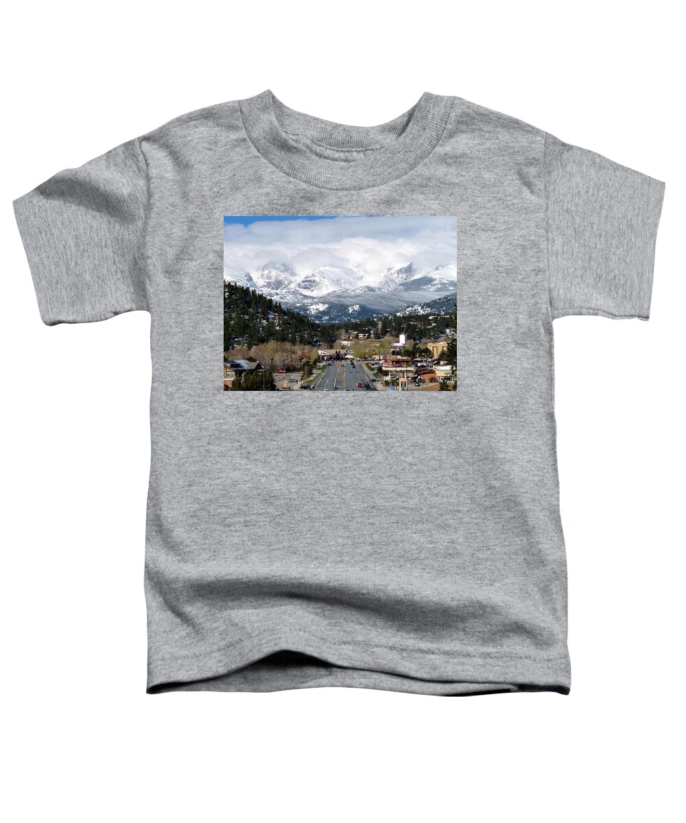 Tranquil Toddler T-Shirt featuring the photograph Estes Park in the Spring by Tranquil Light Photography