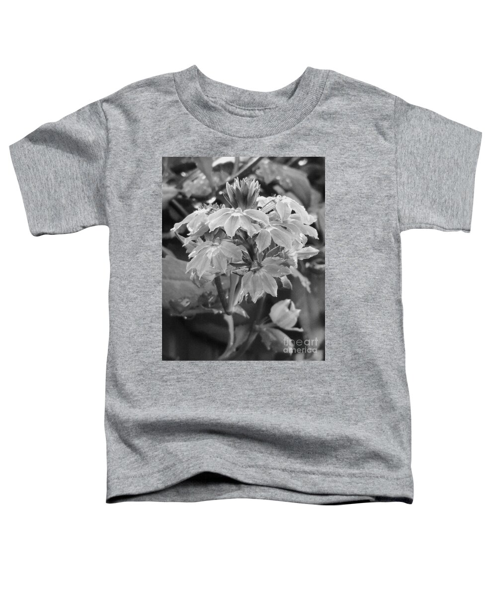 Flower Toddler T-Shirt featuring the photograph Everlasting Love 005 BW by Robert ONeil