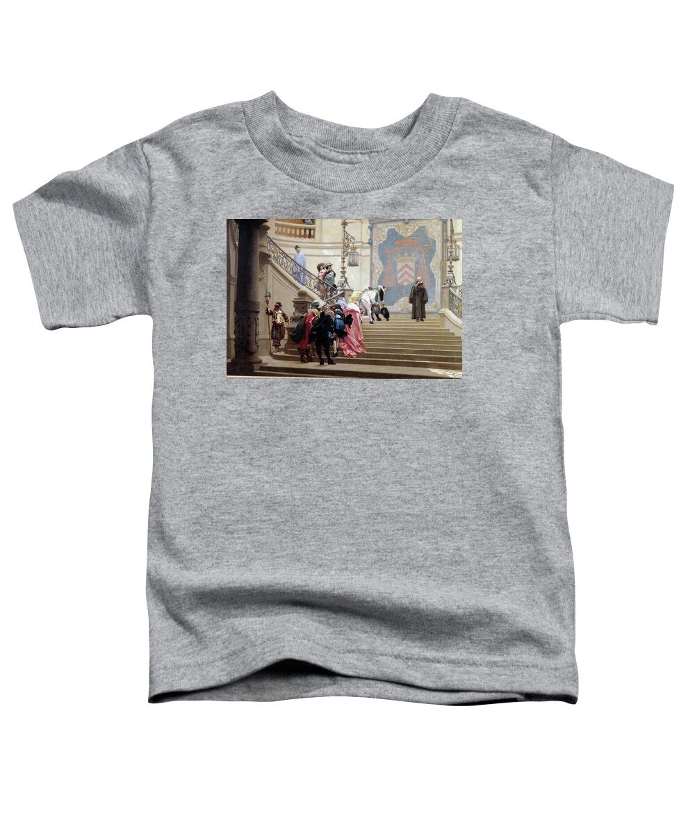 17th Century Toddler T-Shirt featuring the painting Father Joseph by Jean Leon Gerome