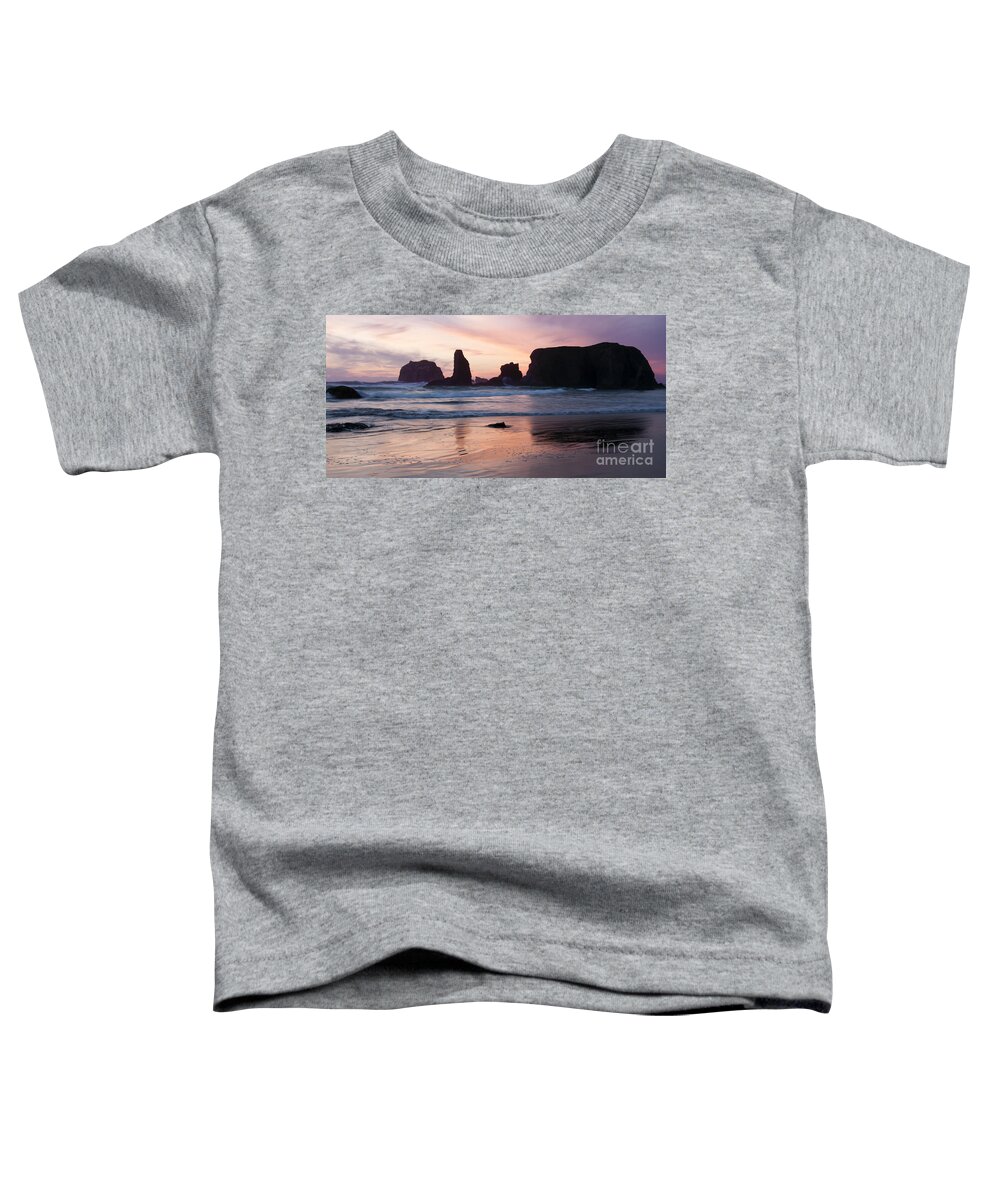 Sunset Toddler T-Shirt featuring the photograph Feeling Purple by Vivian Christopher