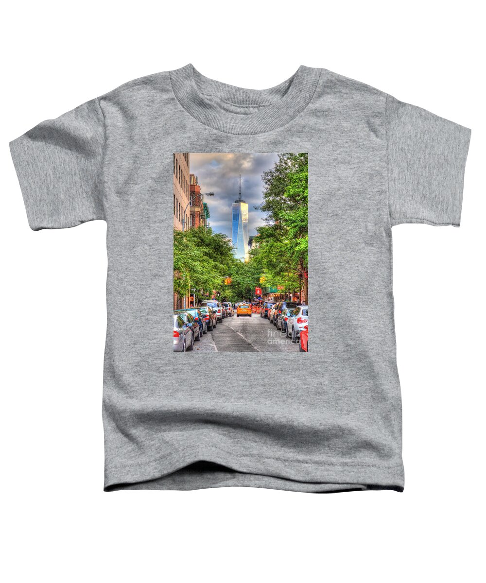 Wtc Toddler T-Shirt featuring the photograph Freedom Tower by Rick Kuperberg Sr