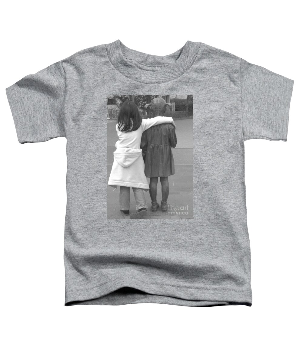 Girls Toddler T-Shirt featuring the photograph Girls by Andrea Anderegg