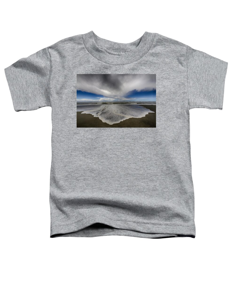 Beach Toddler T-Shirt featuring the photograph Gold Bluffs Beach 1 by Robert Woodward