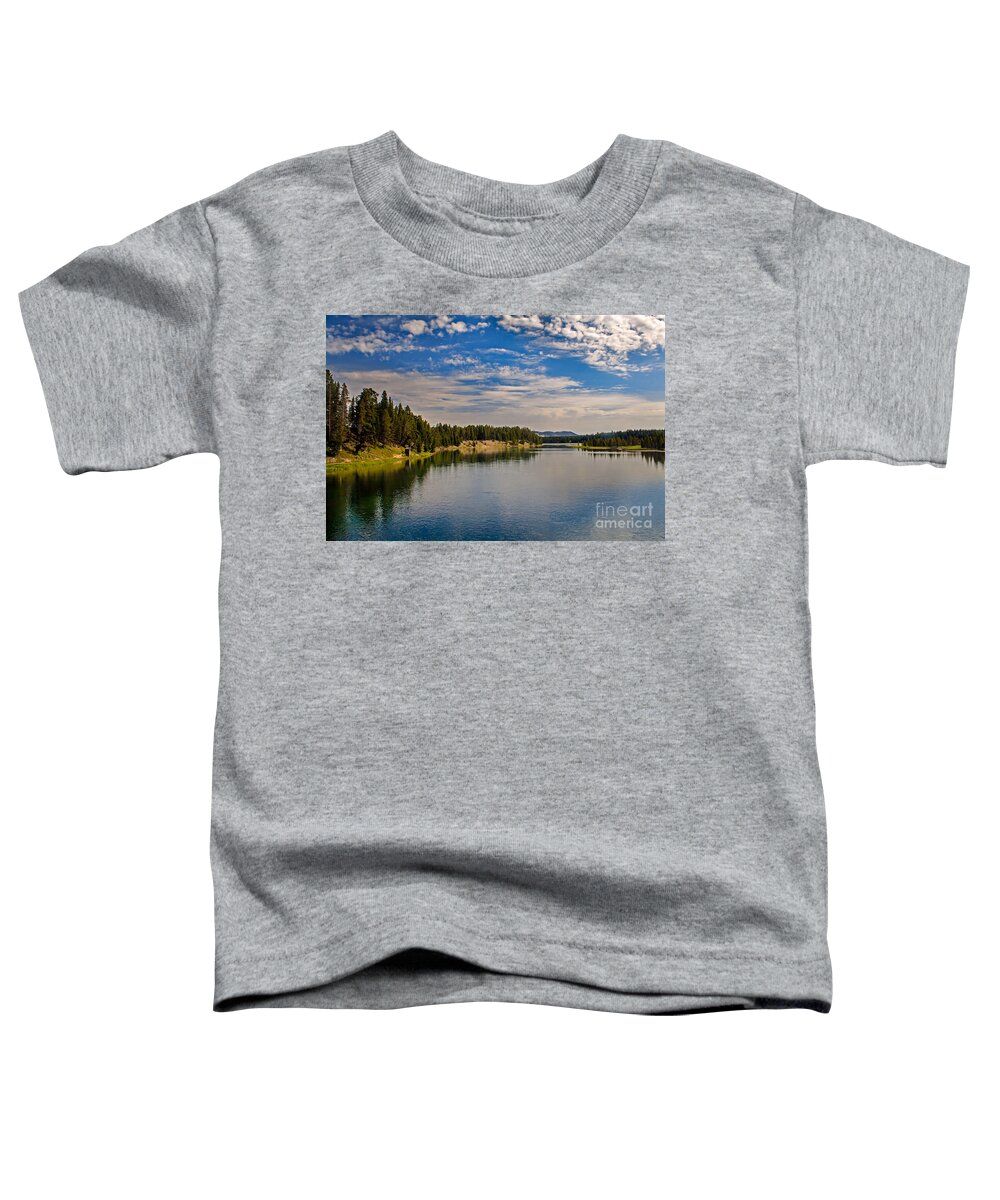 Wyoming Toddler T-Shirt featuring the photograph Henry Fork of Snake River II by Robert Bales