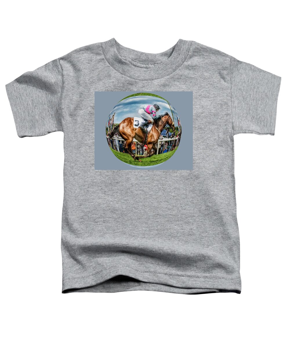 Jock Toddler T-Shirt featuring the photograph Here we go round in circles by Robert L Jackson