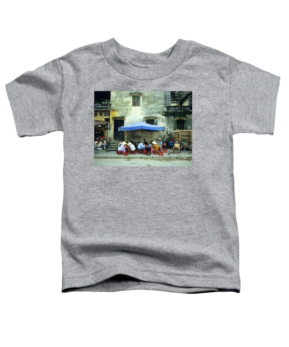 Vietnam Toddler T-Shirt featuring the photograph Hoi An Noodle Stall 02 by Rick Piper Photography