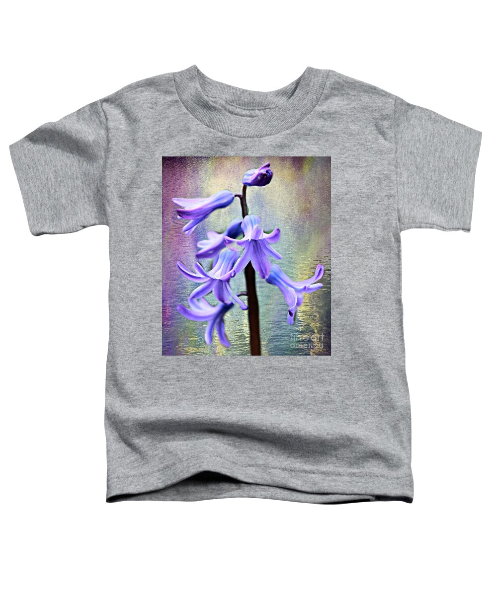 Hyacinth Toddler T-Shirt featuring the photograph Hyacinth Flower by Judy Palkimas