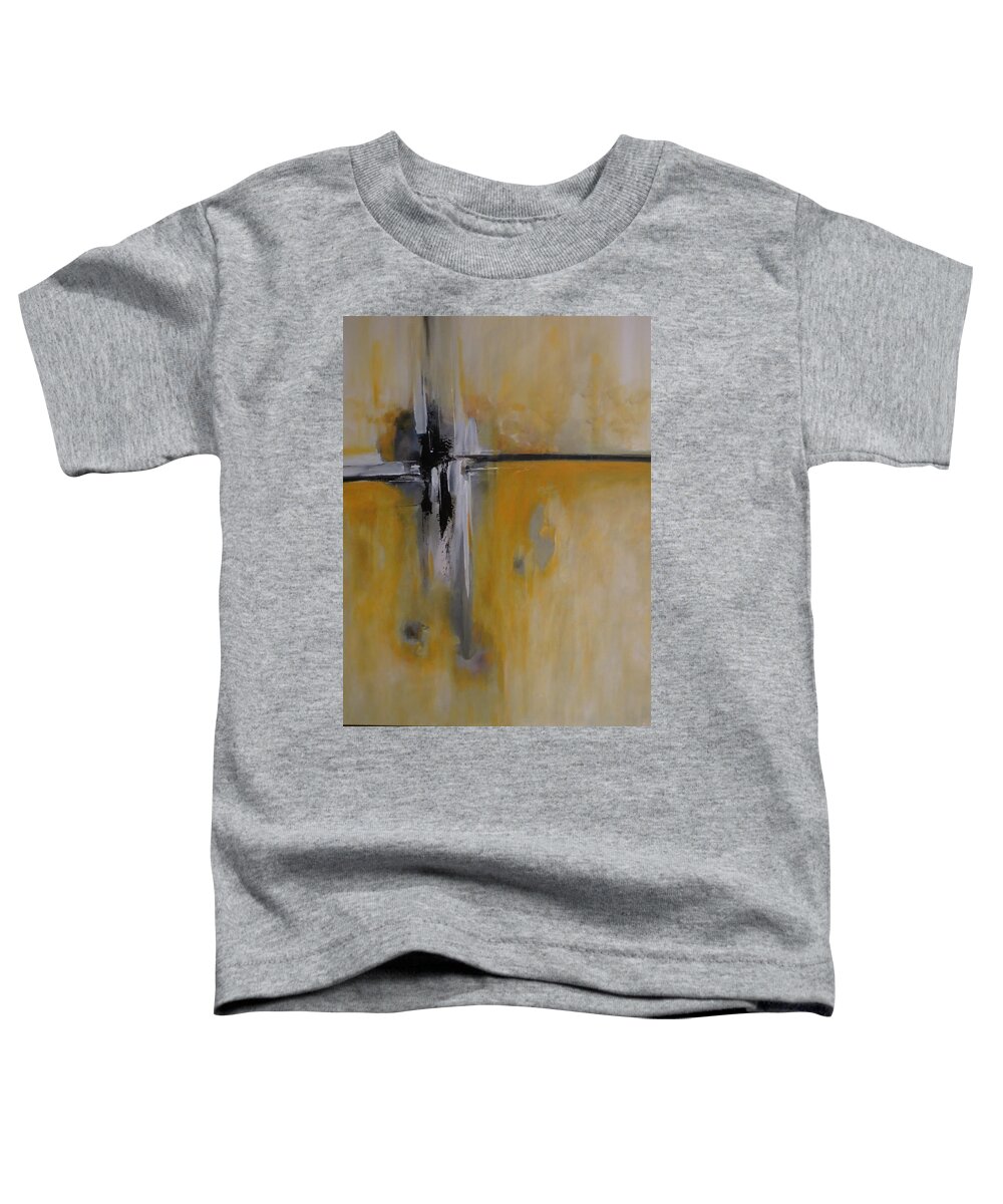 Abstract Toddler T-Shirt featuring the painting Imagine That by Soraya Silvestri