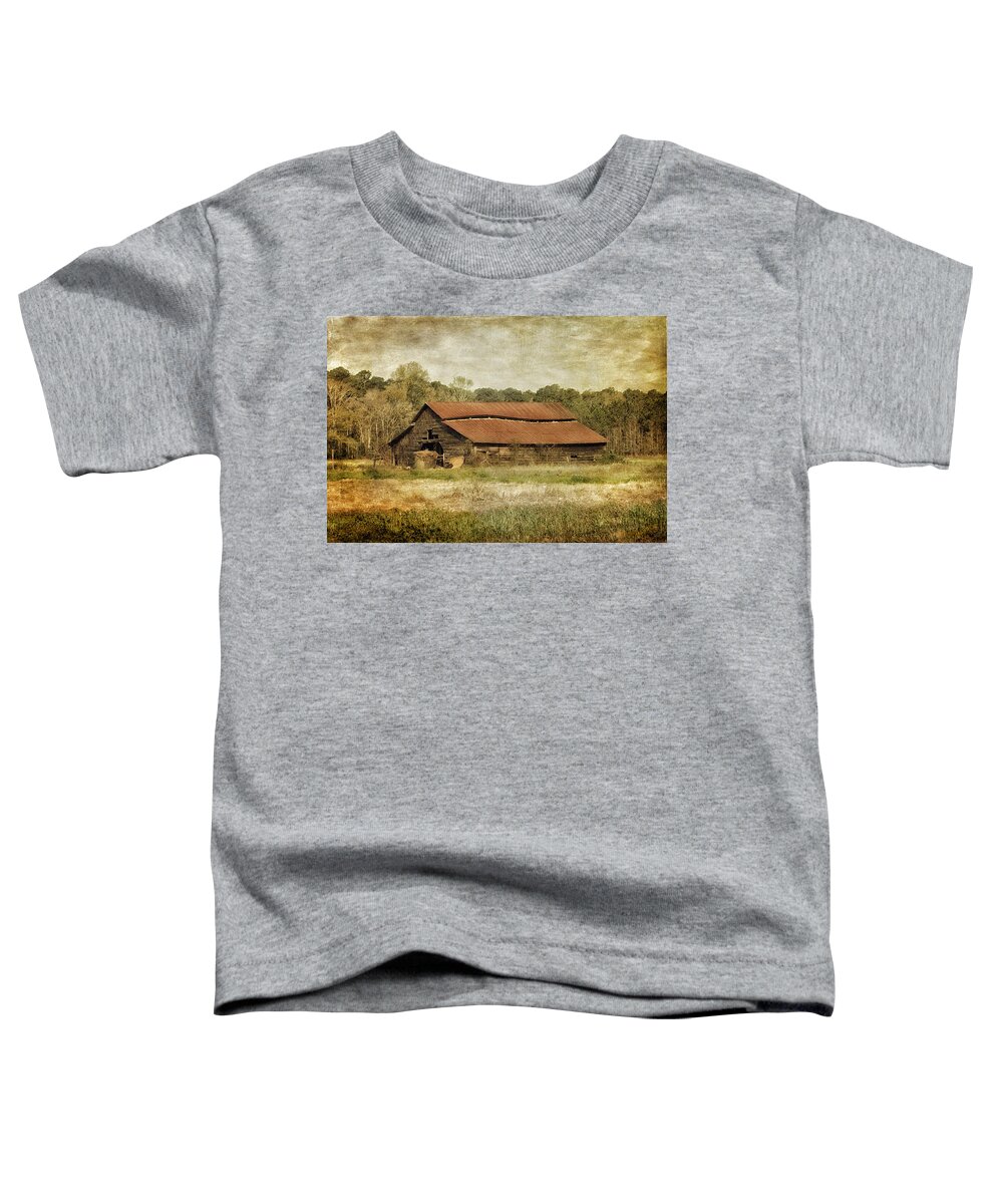 Barn Toddler T-Shirt featuring the photograph In The Country by Kim Hojnacki