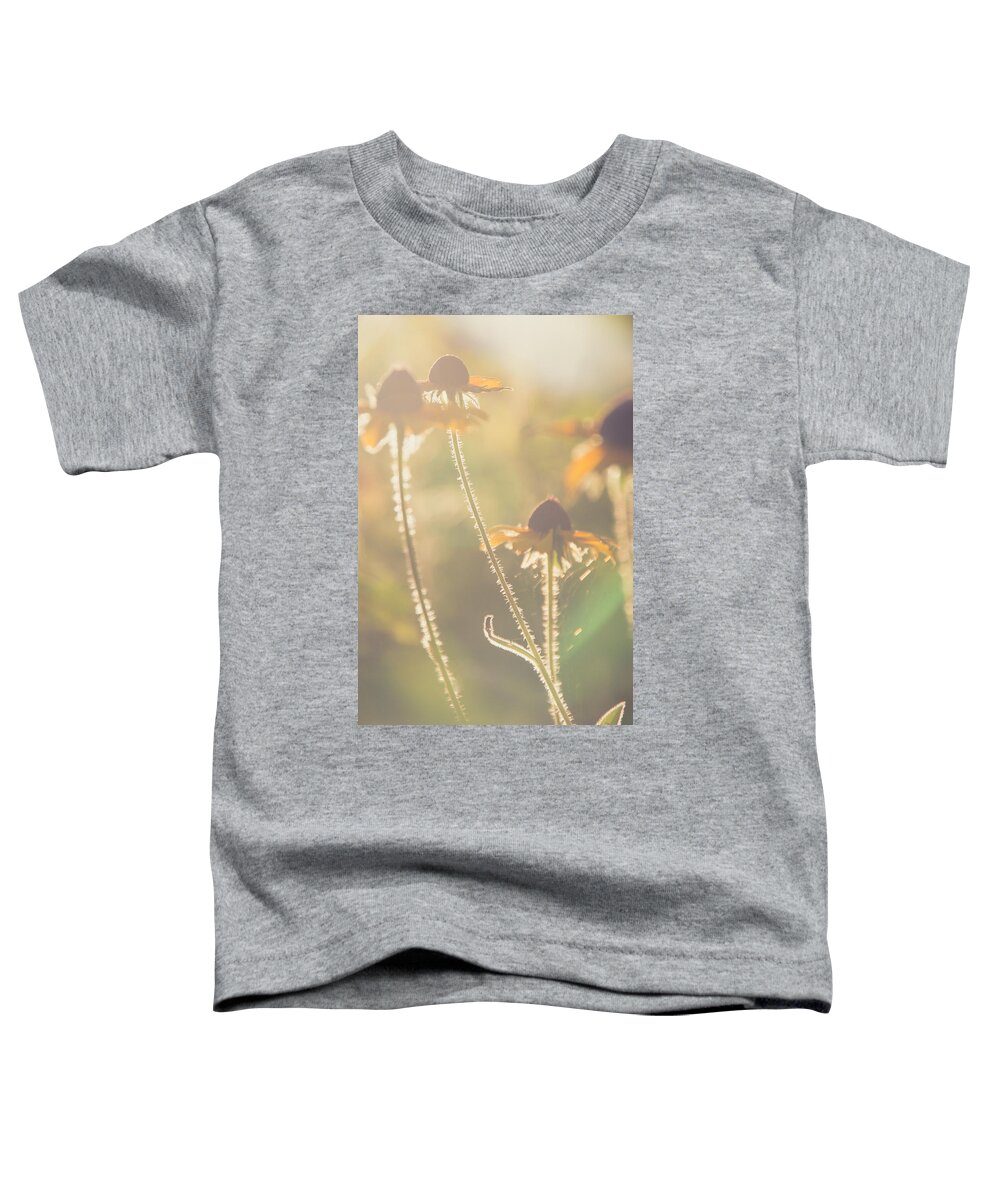 Flower Prints Toddler T-Shirt featuring the photograph In the Glow by Stacy Abbott