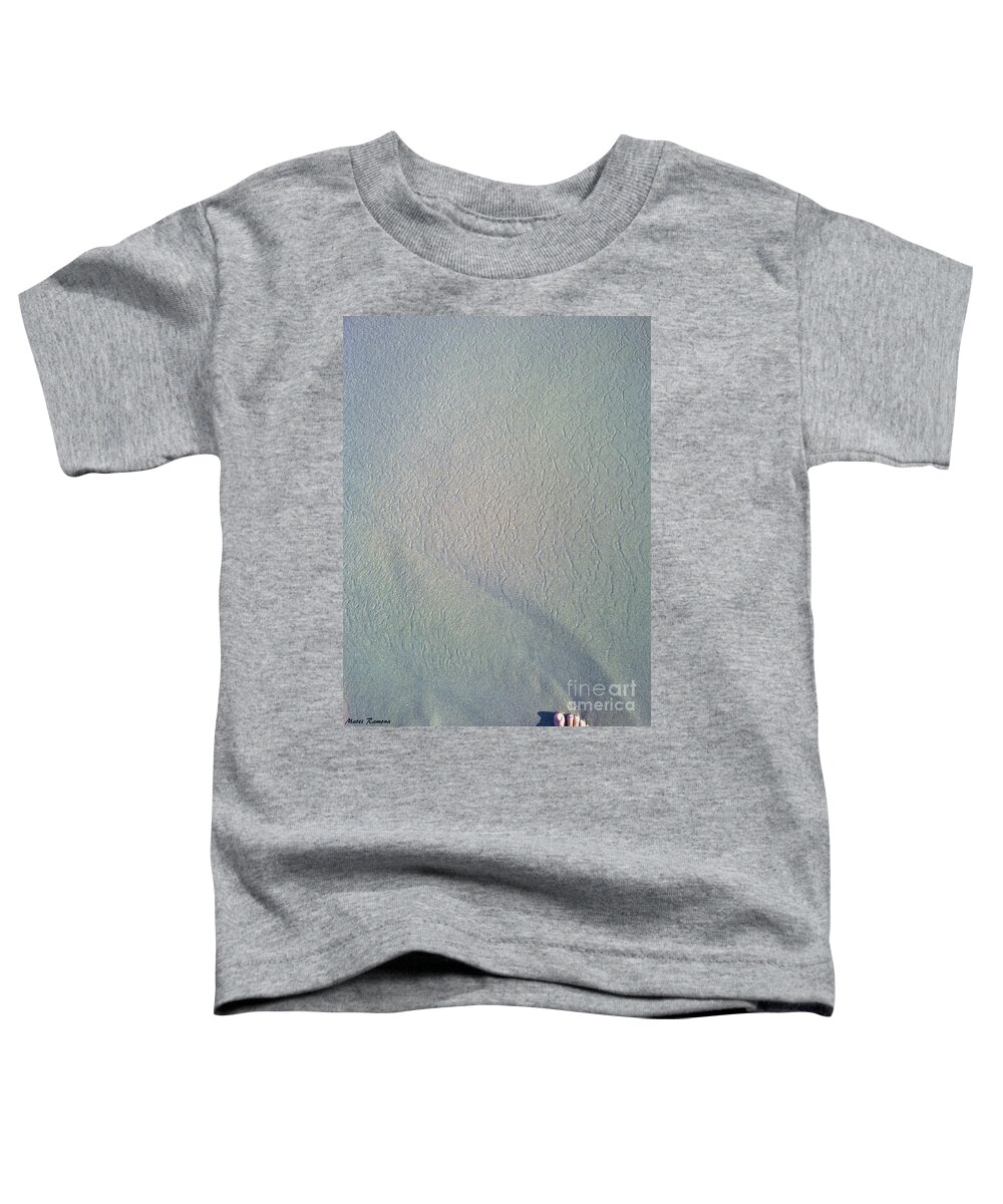 Abstract Toddler T-Shirt featuring the photograph Infinity by foot by Ramona Matei