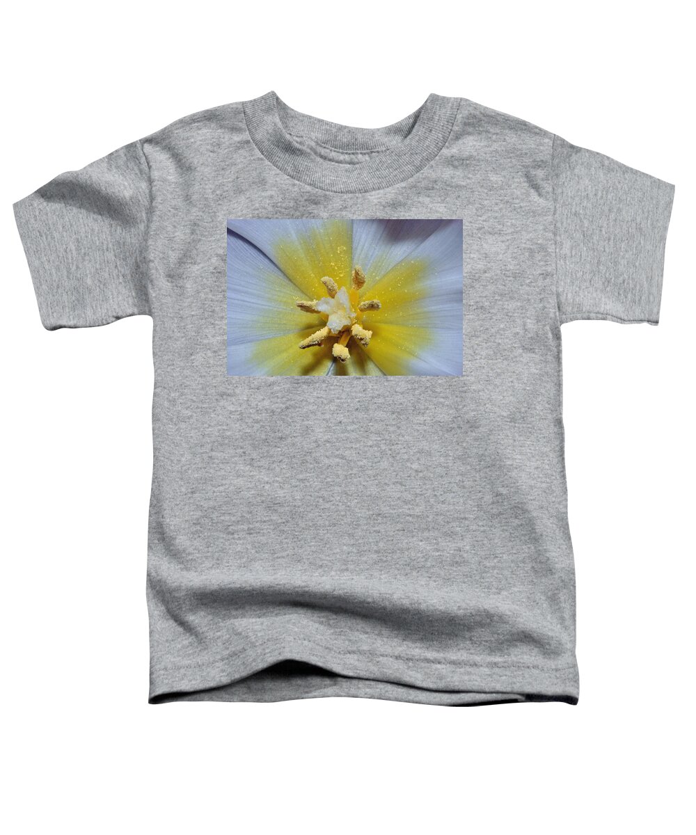 Flower Toddler T-Shirt featuring the photograph Inside a Tulip by Phyllis Meinke