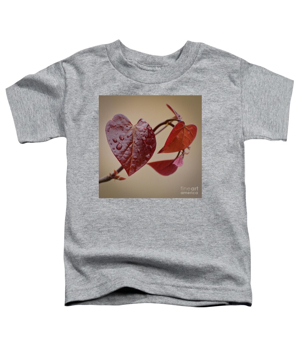 Heart Toddler T-Shirt featuring the photograph Kindness Can Change The World by Kerri Farley