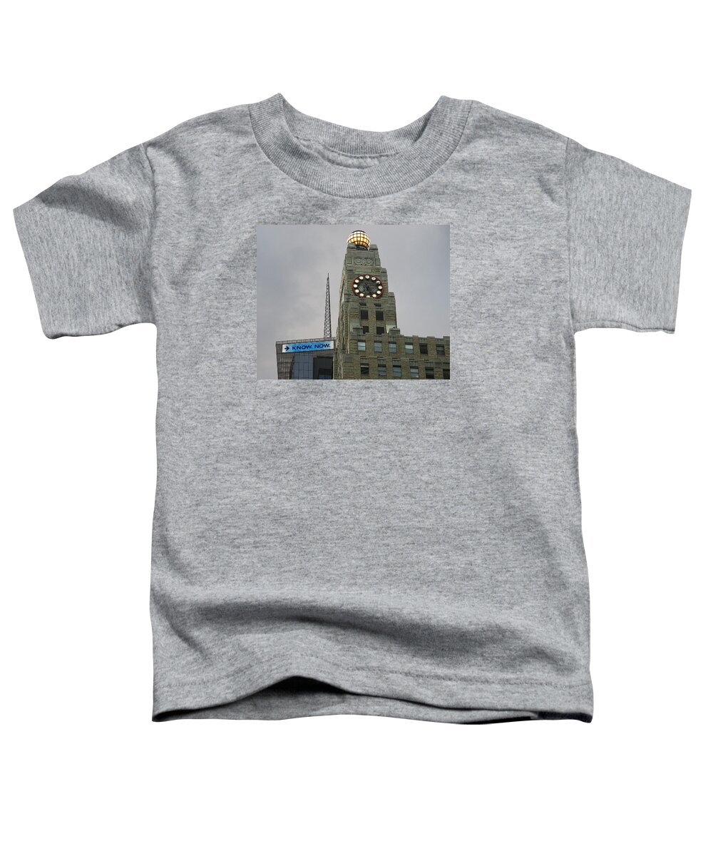 City Toddler T-Shirt featuring the photograph Know Now by Andre Aleksis