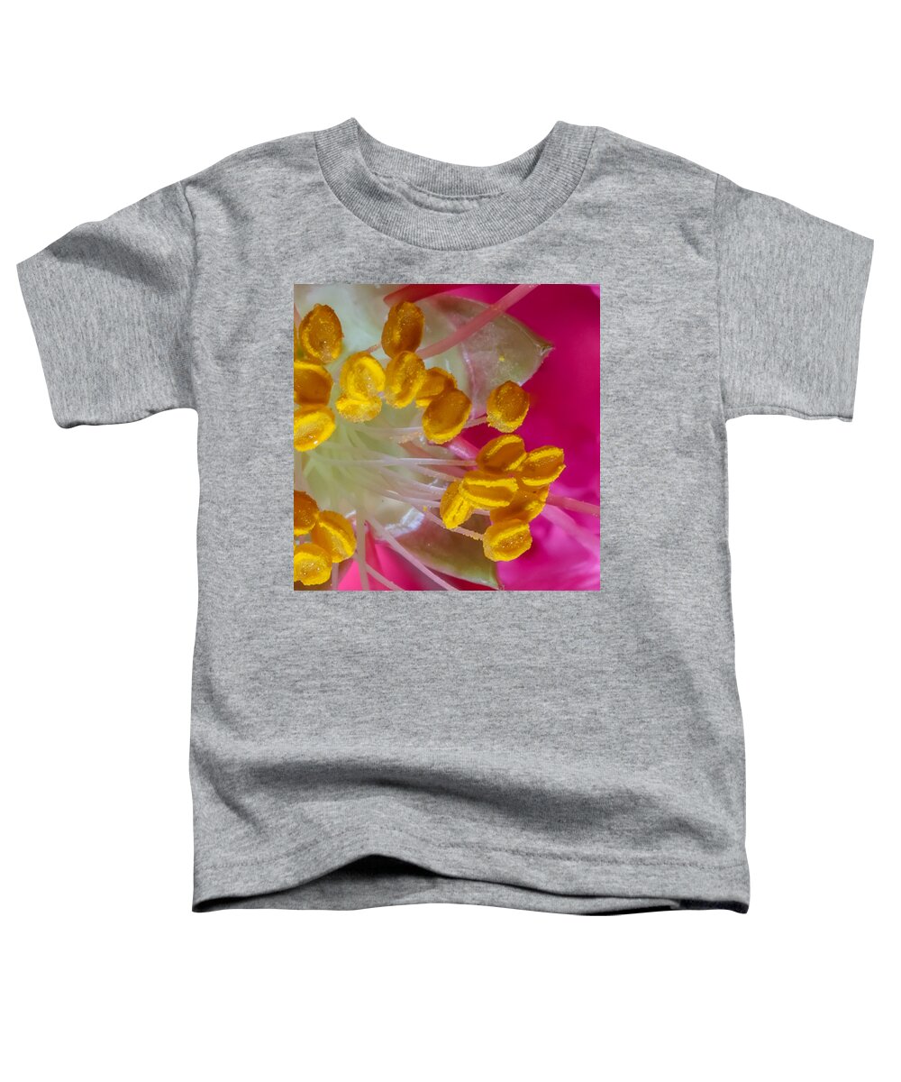 Background Toddler T-Shirt featuring the photograph Lagerstroemia Indica Stigma by Rob Sellers