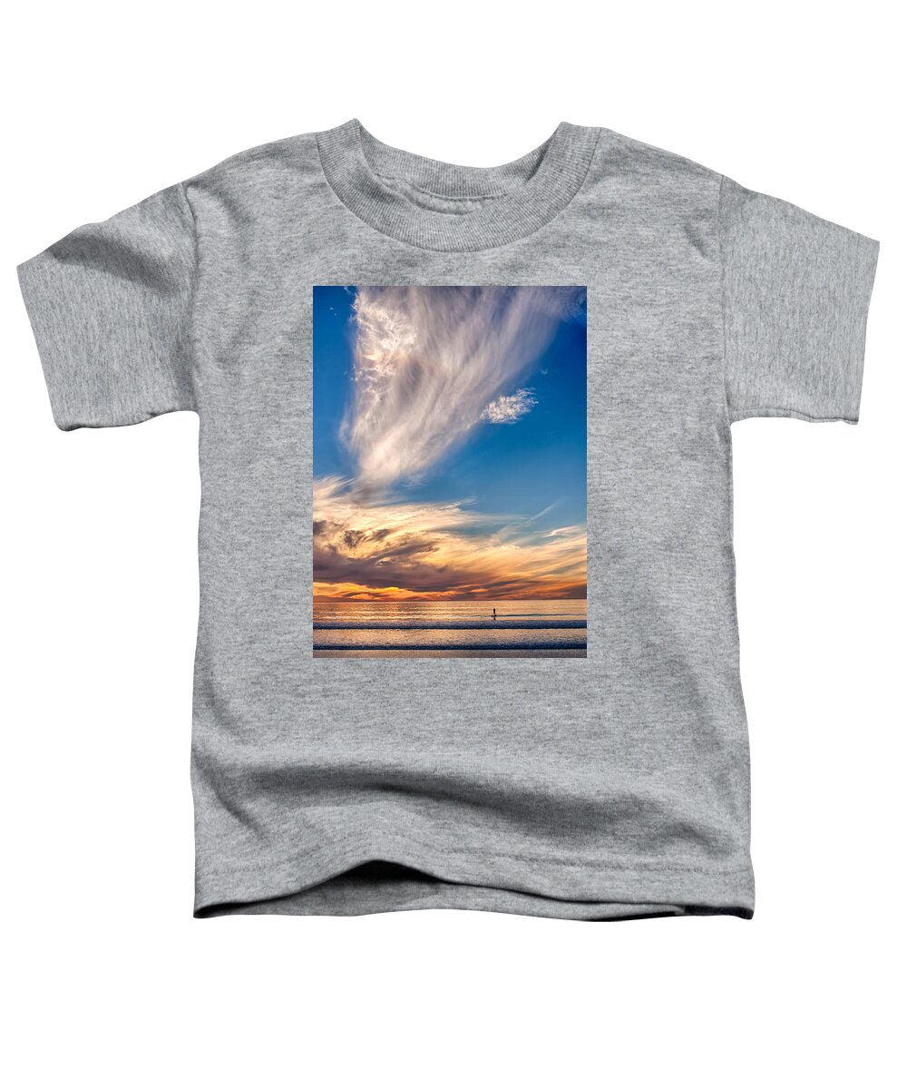 Beach Toddler T-Shirt featuring the photograph Last Licks by Peter Tellone