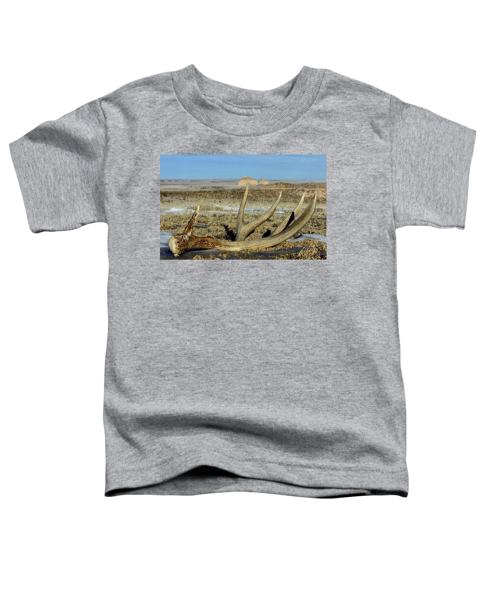 Pawnee Buttes Toddler T-Shirt featuring the photograph Life Above The Buttes by Shane Bechler