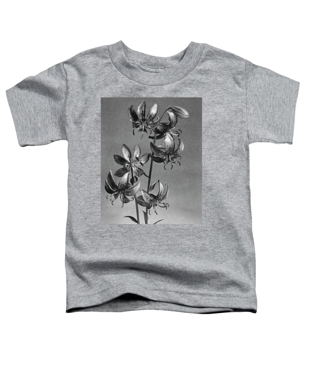 Flowers Toddler T-Shirt featuring the photograph Lilium Hansonii by J. Horace McFarland