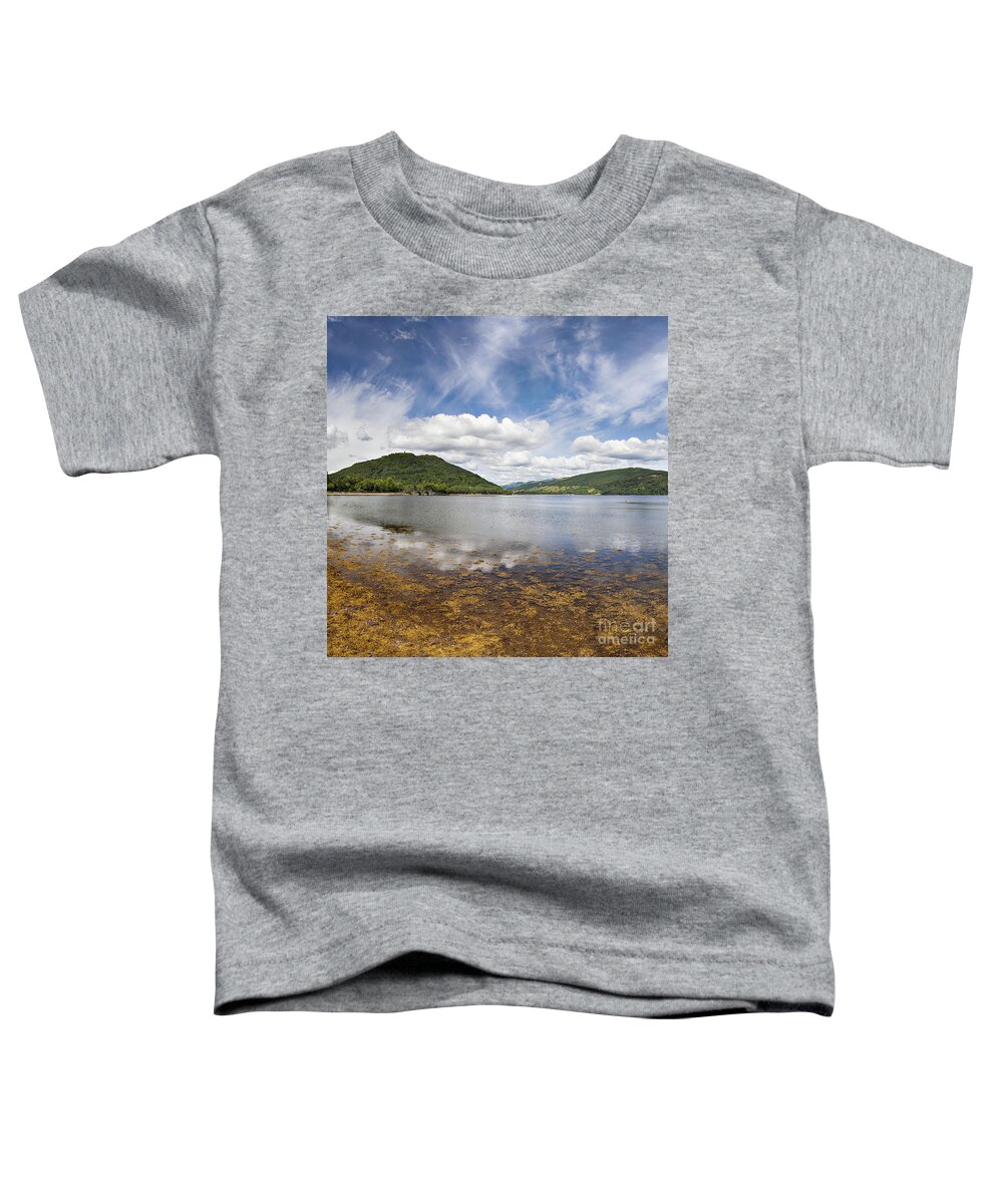 Reflection Toddler T-Shirt featuring the photograph Loch Fine by Inveraray by Sophie McAulay