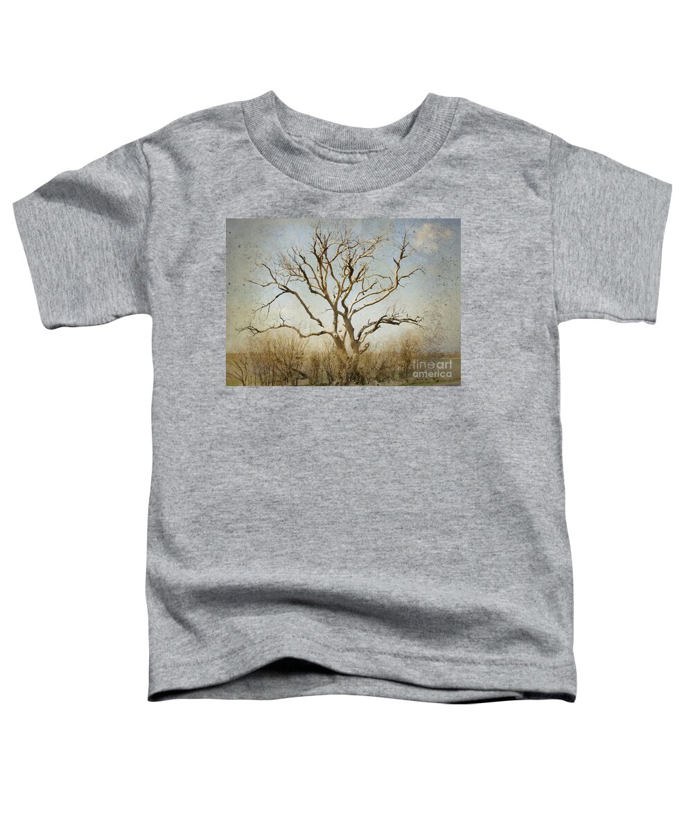 Tree Toddler T-Shirt featuring the photograph Lonely by Betty LaRue
